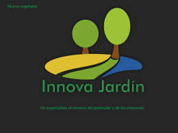Diapositive 1 - Innova Jardín