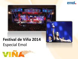 Festival de Viña 2014 - El Mercurio Media Center