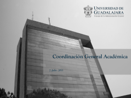 2.- Coordinación General Académica