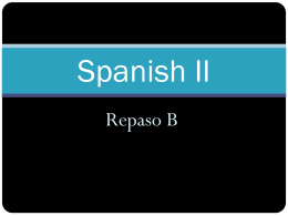 Spanish II