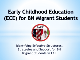 for Binational Migrant Students-Webinar