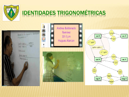 identidades trigonométricas fundamentales