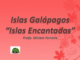 Islas Galápagos - Escuela Agraria Durazno