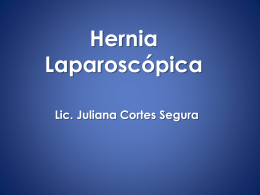 Hernia laparoscopica.