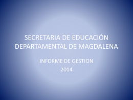 PPTX - Secretaría de Educación del Magdalena
