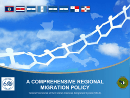 Spheres of the Comprehensive Regional Migration Policy