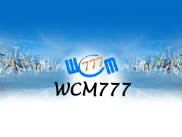 WCM777-Power-Point