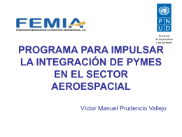 Programa de Certificaciones Aeroespaciales PNUD