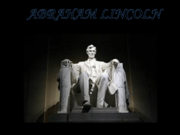 Lincoln - Historia en 1º Bachiller