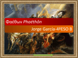 ****** Phaéthôn Faetón - Página web de Jorge García Samartín