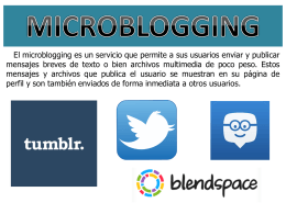 microblogging-Álvaro García y Fer Peñarrocha