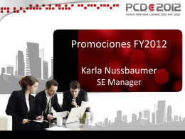 PCD Promociones FY2012 KARLANA