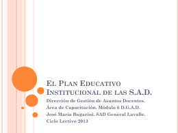 documento 5 sobre plan institucional de la sad 2013