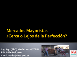 Mercados Mayoristas - Mercado Concentrador Chubut
