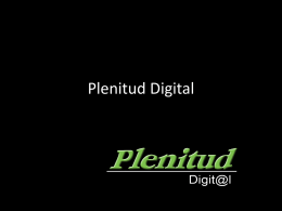 Qué es Plenitud Digital.