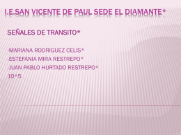 I.E.SAN VICENTE DE PAUL SEDE EL DIAMANTE*