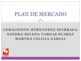 PLAN DE MERCADO - Campus Virtual