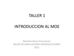 Taller 1 Intro. MOE