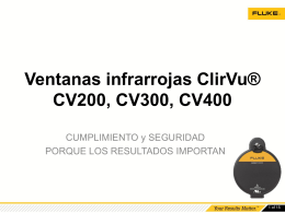 CV200, CV300, CV400 ClirVu® IR Window