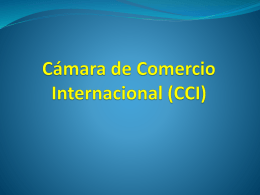 Cámara de Comercio Internacional (CCI).