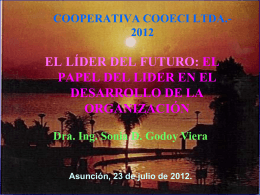 Definiciones de Liderazgo - Cooperativa COOECI Ltda.