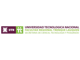 Universidad y Tecnologia - Facultad Regional Trenque Lauquen
