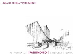 historia y patrimonio iv - Escuela de Arquitectura