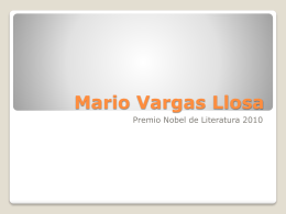Mario Vargas Llosa - KU Leuven-blog