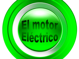 “El motor eléctrico”.