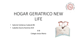 HOGAR GERIATRICO NEW LIFE