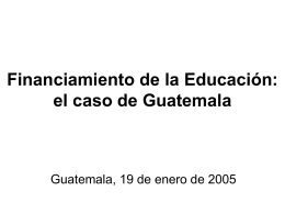 Qué se ha dicho en Guatemala?