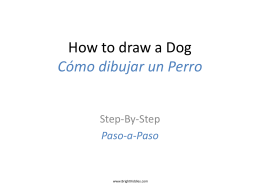 BK How to Draw a Dog Como Dibujar un Perro Step