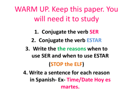WARM UP. Keep this paper. You will need it to study