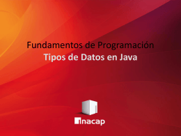 Oficial 05 - Tipos de Datos en Java