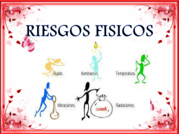RIESGOS FISICOS DIAPOSITIVAS
