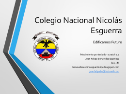 Colegio Nacional Nicolás Esguerra Edificamos Futuro