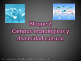 Bloque 2 Campos Tecnológicos Y Diversidad Cultural