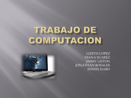 TRABAJO DE COMPUTACION