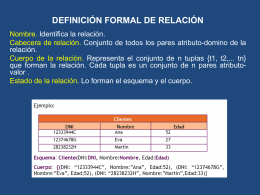 definición formal de relación (231990)