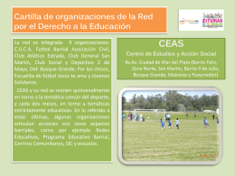 Cartilla CEAS - Fundación SES