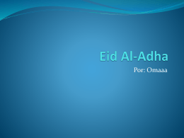Eid Al-Adha comparar con el día de los muertos