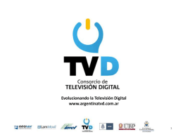 Consorcio de TV Digital 1 - Comunicaciones Electrónicas