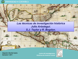 Centro de Investigaciones Históricas de América Central Las