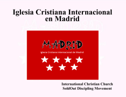 Charla Biblica Dios y la Evolucion - Madrid International Christian