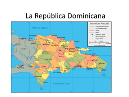 La República Dominicana 1