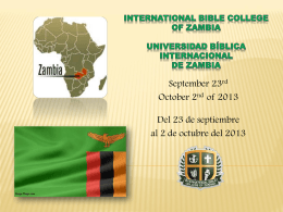 International Bible College of Zambia