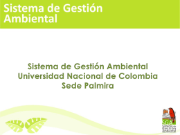 Diapositiva 1 - Universidad Nacional de Colombia::Sede Palmira