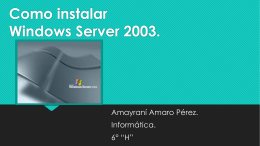 Como instalar Windows Server 2003.