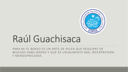 Raul Guachisaca - Blog de ESPOL - Escuela Superior Politécnica