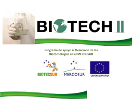 ANEXO III Informe Proyecto Biotech II